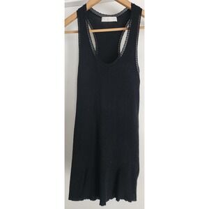 Stella McCartney Women's Tank Top Size 40 Sleeveless Black Cotton